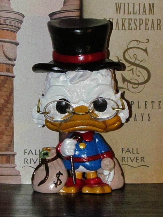 Custom Scrooge McDuck Funko Pop