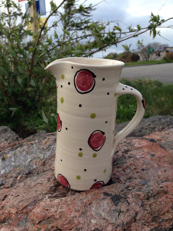 Ceramic Jug / Water Jug / Pouring Jug / Pitcher by MudnessCeramics