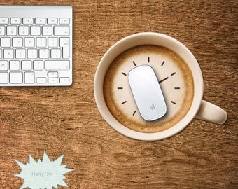 Coffee Mouse pad mouse mat mouse pads 3d mousepad