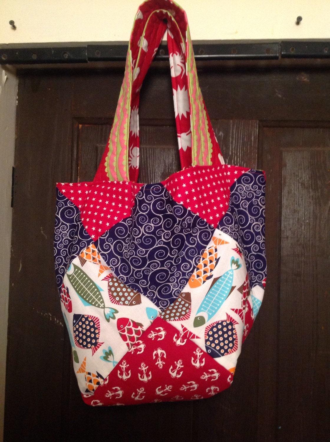 Further ReducedSALE Medium schlep bag by TheSpottedCalf on Etsy