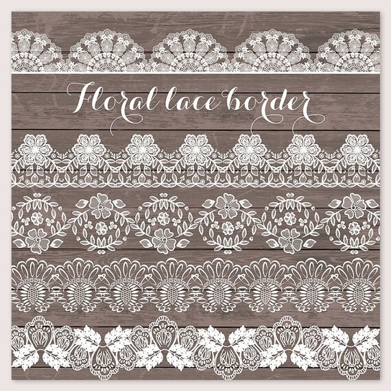 Lace Border Rustic Wedding Invitation Frame Clipart White Shabby Chic Vintage From Designloverstudio Lace Border Rustic Wedding Invitation Frame Clipart White Shabby Chic Vintage From Designloverstudio