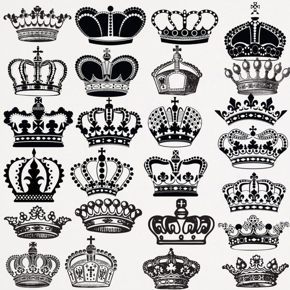 Free Free 300 Royal Crown Svg Silhouette King Crown Clipart SVG PNG EPS DXF File