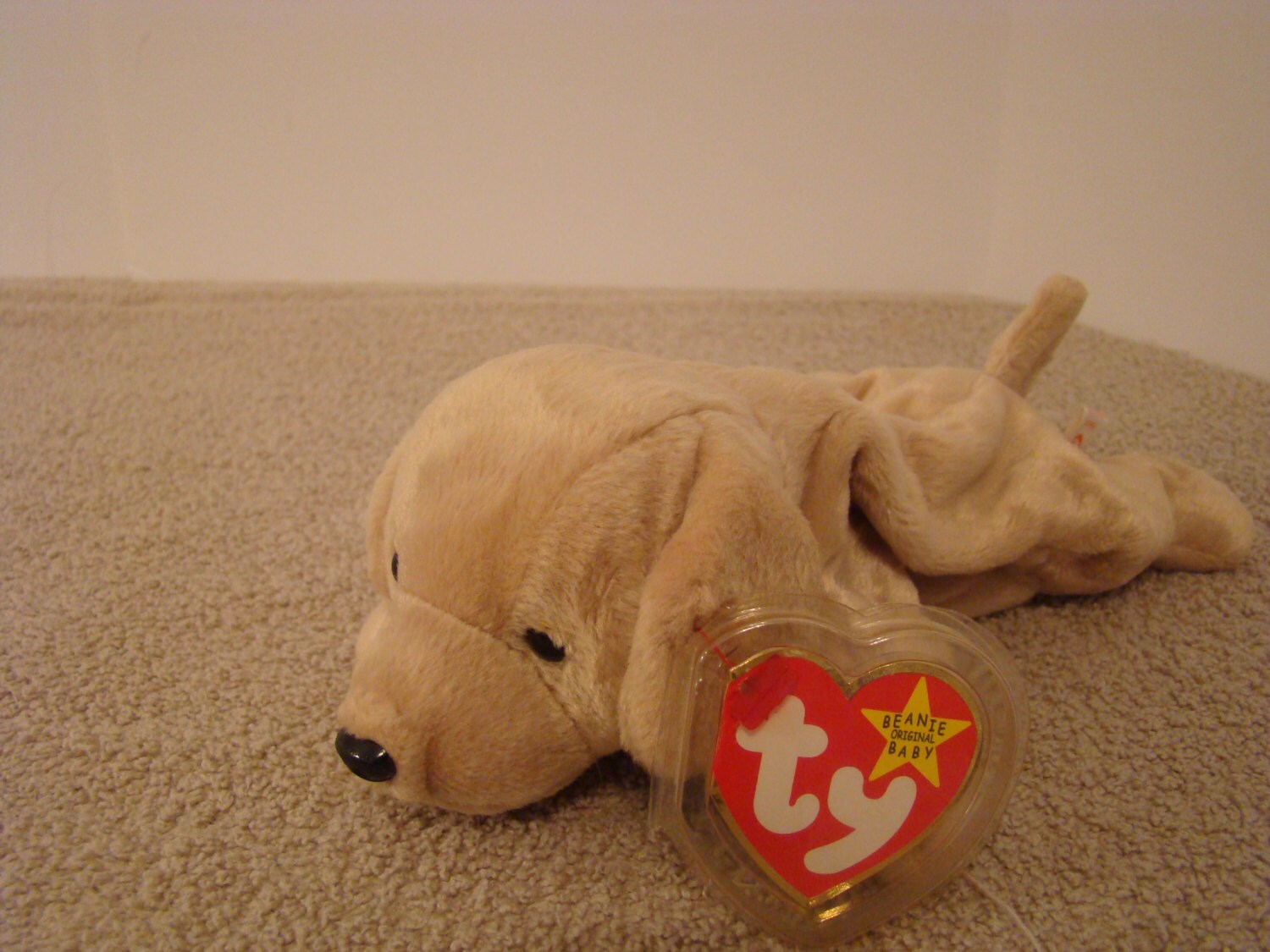 Ty Beanie Baby FETCH the Golden Retriever Dog