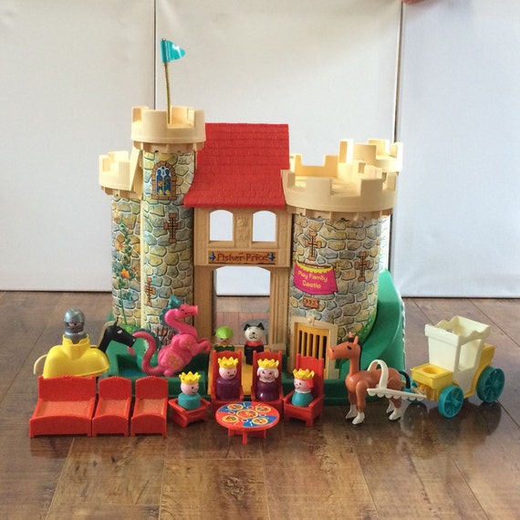 vintage little people castle