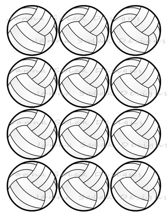 Free Printable Volleyball Cupcake Toppers | 2 5 quot volleyball printable cupcake toppers sports theme Free Printable Volleyball Cupcake Toppers | 2 5 quot volleyball printable cupcake toppers sports theme