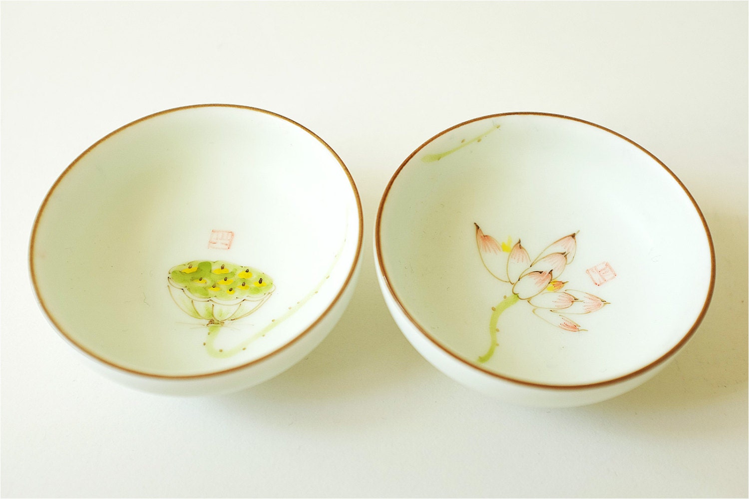 ceramic saucers set of 2 saucers 2 small plates by dxlondon