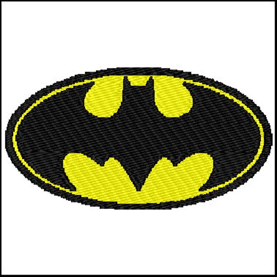 Batman Embroidery Design