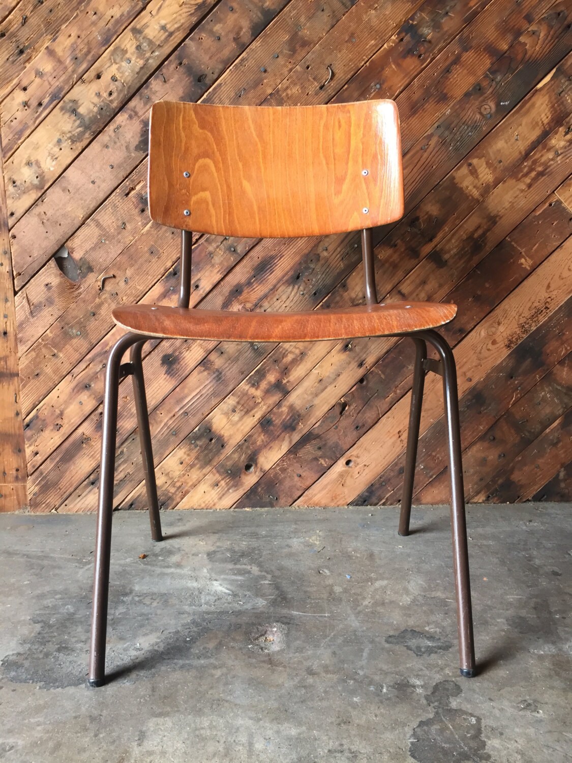 Mid century bent plywood desk chair Haute Juice