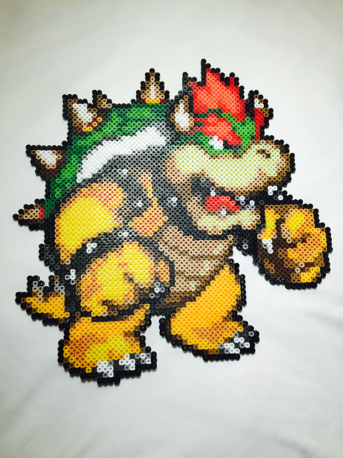 Bowser Perler Design by ThatsTheBeadsKnees on Etsy