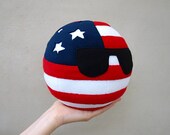 USAball, Hand Made, Countryball, Polandball, Meme Ball, Plush Ball