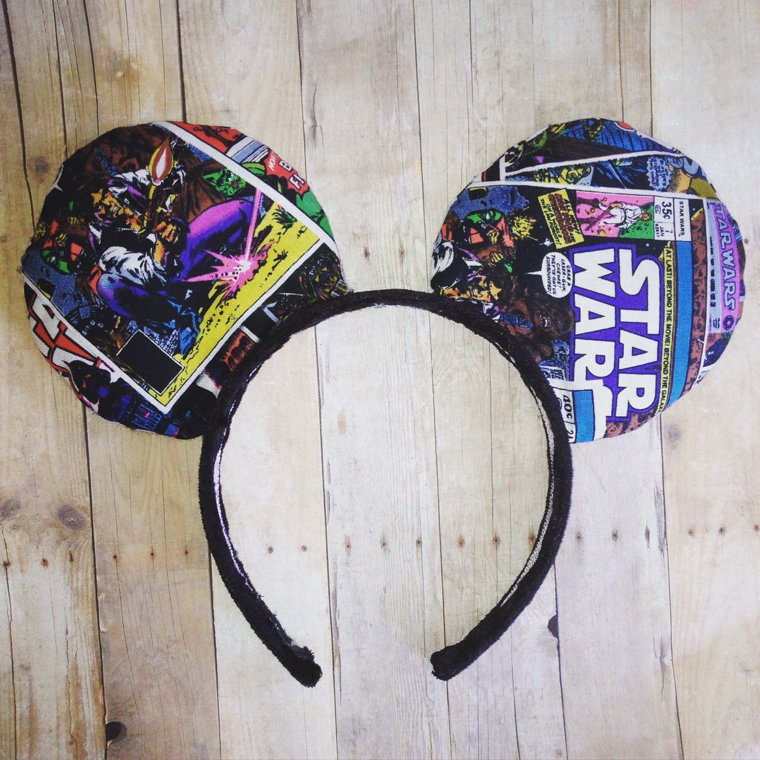 Star wars mickey ears disney by Affinedybows on Etsy