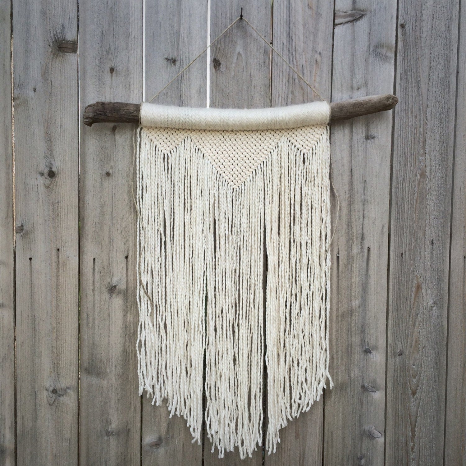 Wall Hangings Etsy large white macrame wall hanging on driftwood large white Wall Hangings Etsy large white macrame wall hanging on driftwood large white