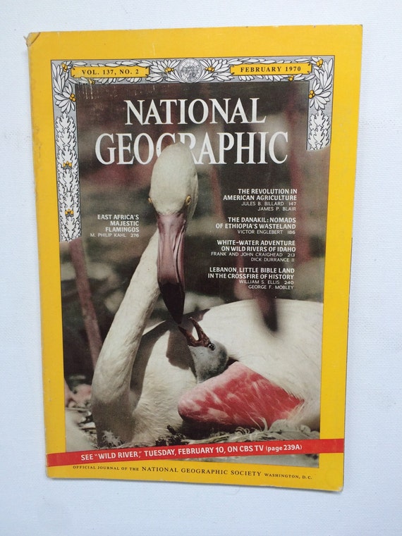 National Geographic February 1970 Vol 137 No by AssortedVintageFL
