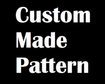 Custom made book folding pattern, any picture or word, any size book