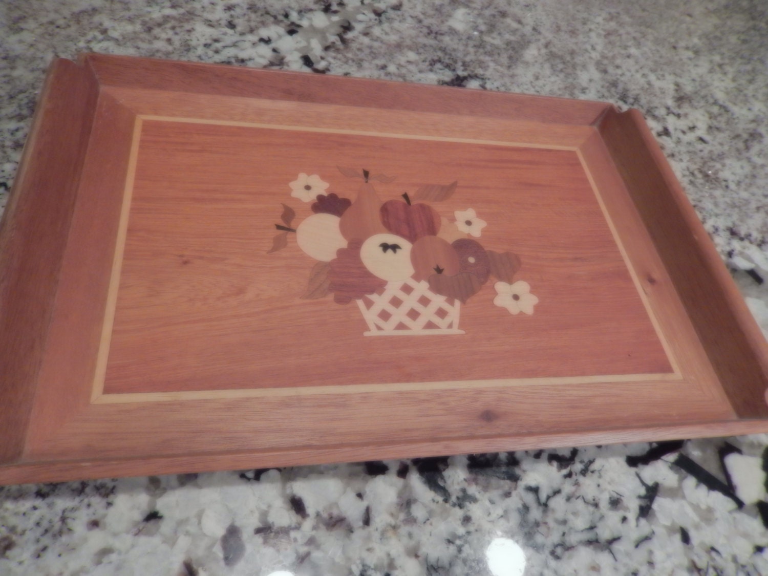 INLAID SERVING TRAY Haute Juice