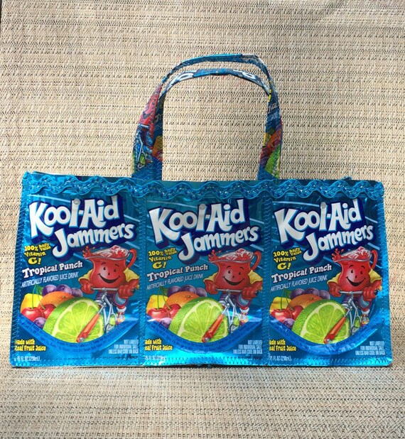 Items similar to Medium KoolAid Jammers Purse Blue on Etsy