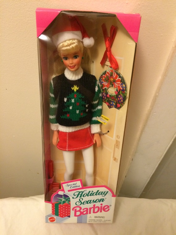 1996 holiday barbie value