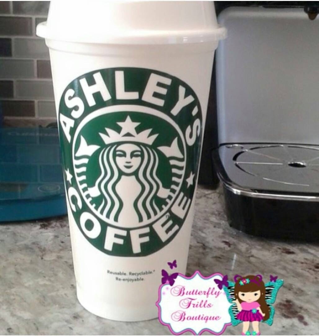 Personalized Starbucks Travel Cup