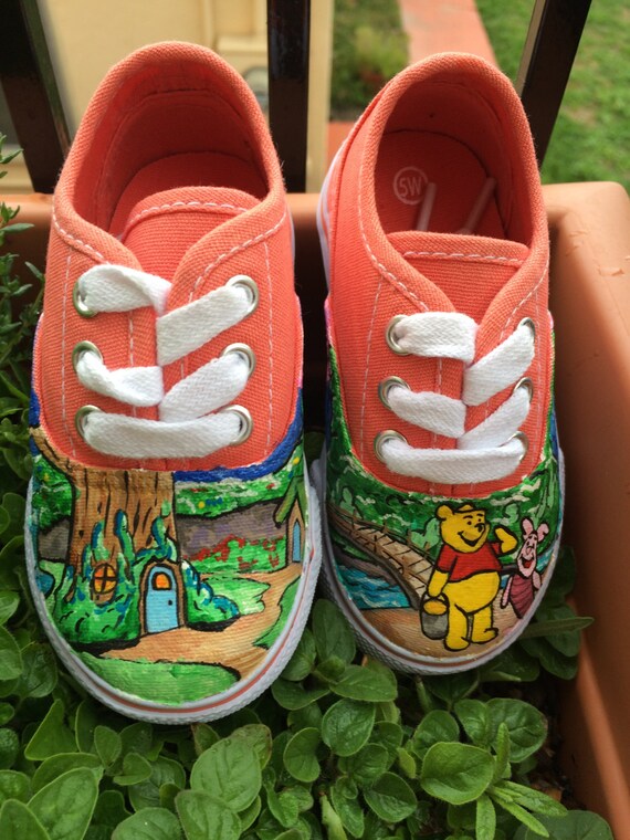 Winnie the pooh Toddler shoes pooh bear piglet 100 acre