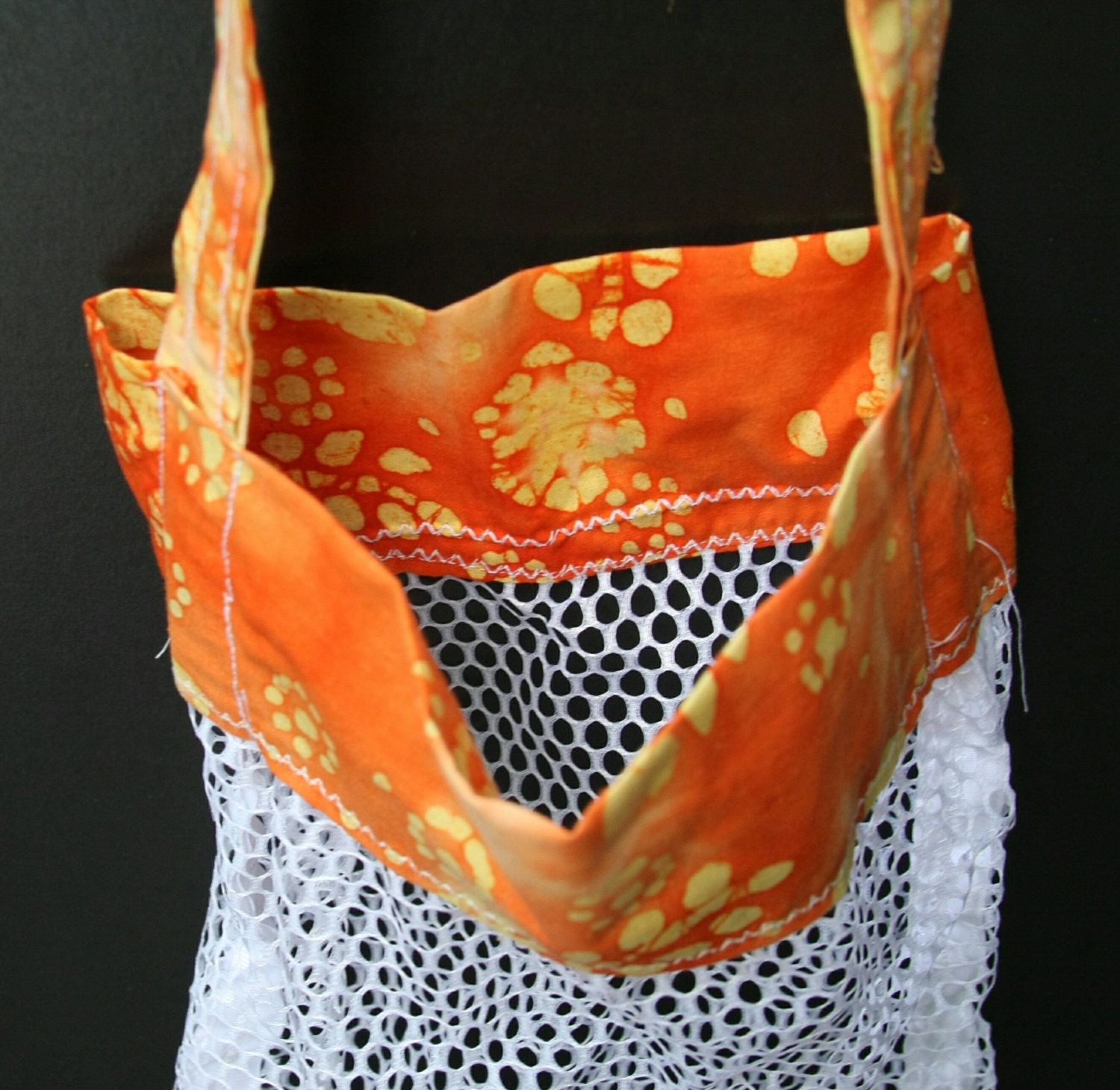 mesh bag for collecting shells