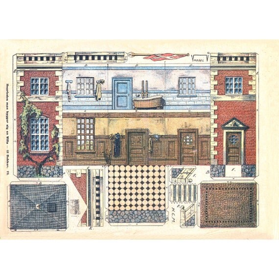Paper model houses printable Paper model houses printable