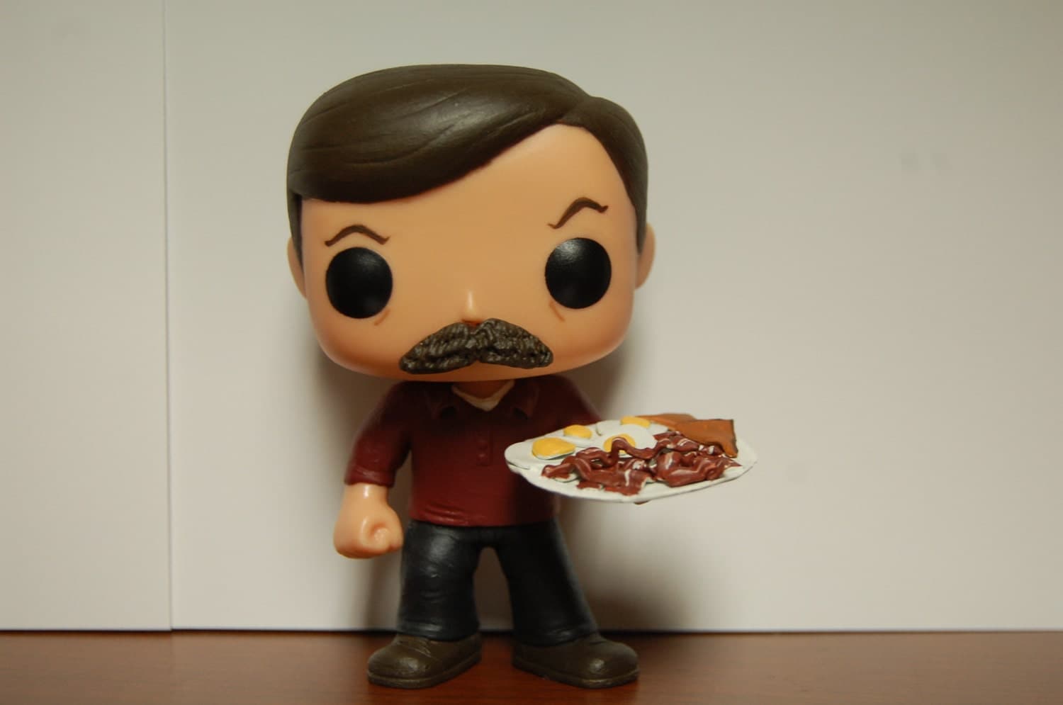 ron swanson pop vinyl uk