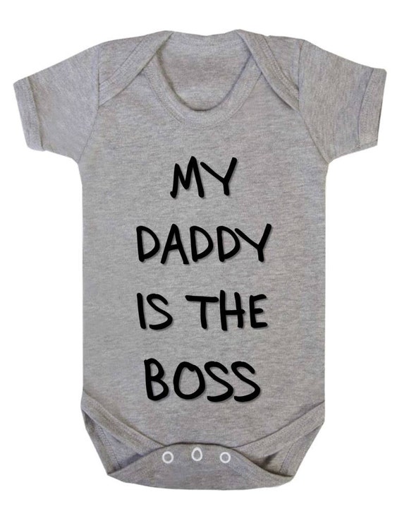 Items similar to Baby Bodysuit Babygrow My Daddy Is The ...