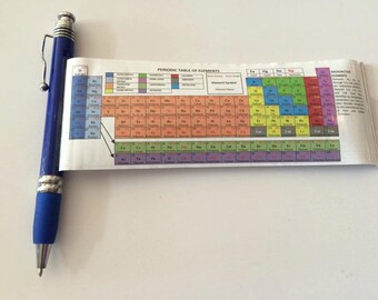Vintage College Science Gift Chemistry Gift Periodic Table Pen Gift (Packs of 2)