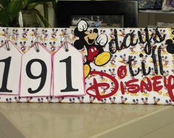 Disney Countdown Calendar