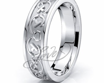 10k irish and celtic wedding rings