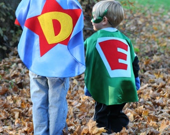 Supehero Capes kids Cape Personalized Dress up Pretend Play Costume party favors