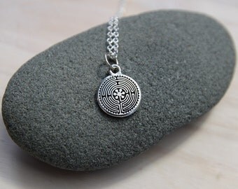labyrinth . a soul mantra necklace