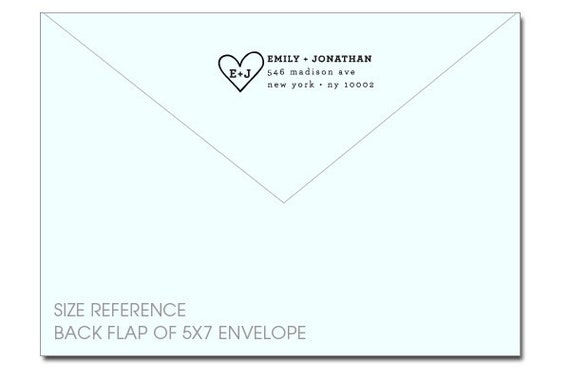 CUSTOM ADDRESS STAMP with proof from usa Eco Friendly