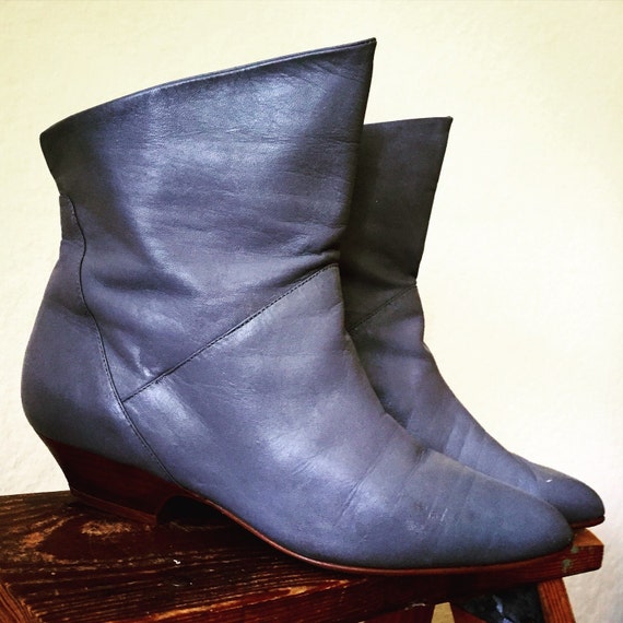 vintage leather womens boots