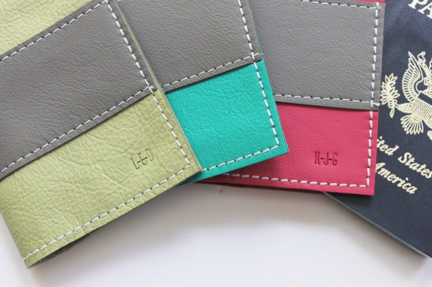 Personalized Leather Passport Cover Gifts For By Gatheredandsown