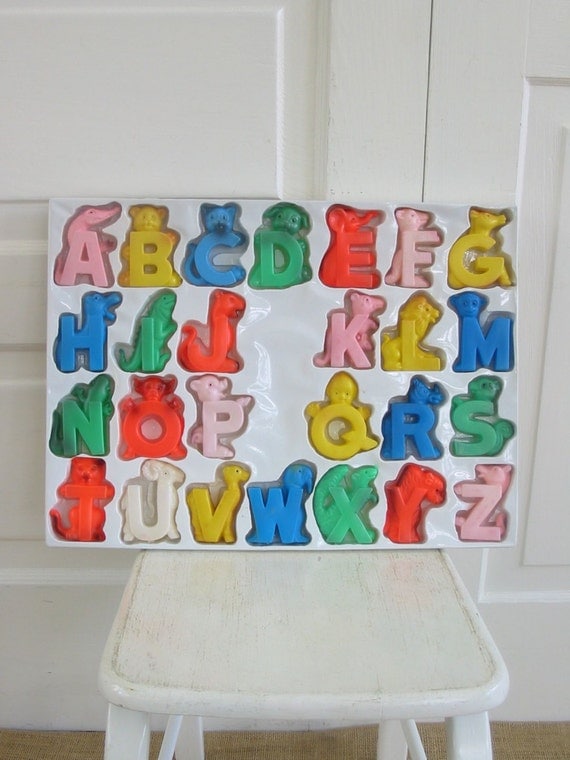 alphabet plastic blocks