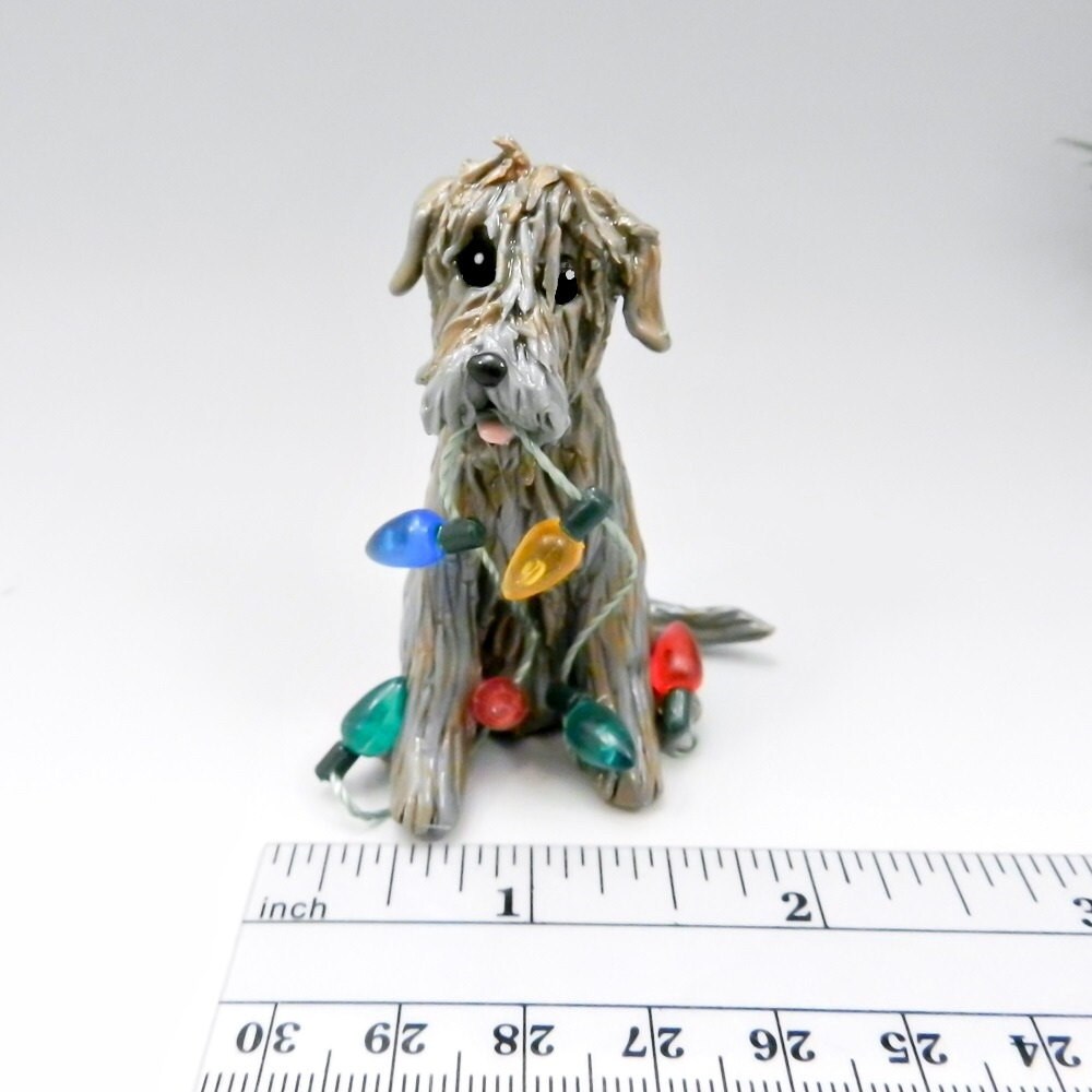 irish wolfhound figurine