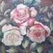 Large Antique Engraved Painted Wood Carving