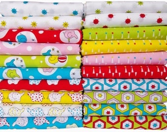 Backyard Circus Fat Quarter Bundle - "Price Reduction"