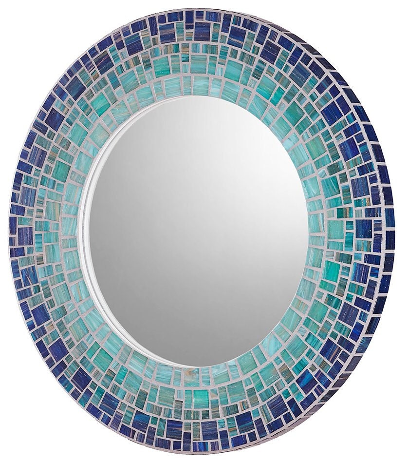 Custom Wall Mirror Round Mosaic Mirror