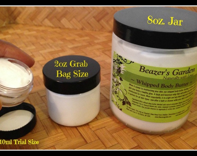 Whipped Body Butter - Smooth Skin Moisturizer - Whipped Shea Butter - Body Lotion - Body Cream - Body Whips - Bath & Body - Mothers Day Gift
