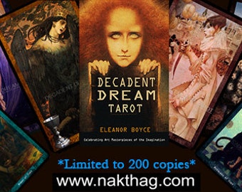 DECADENT DREAM TAROT Deck and book.