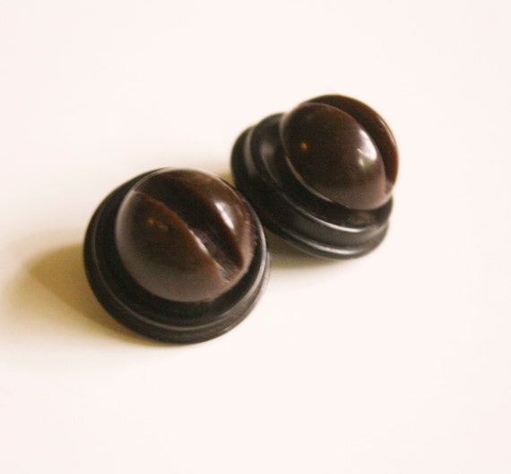 Double Sided Nut n Bolt Earrings