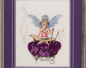 Thimbelina - The Needlework Fairy - Lynne Nicoletti - Counted Cross Stitch Chart