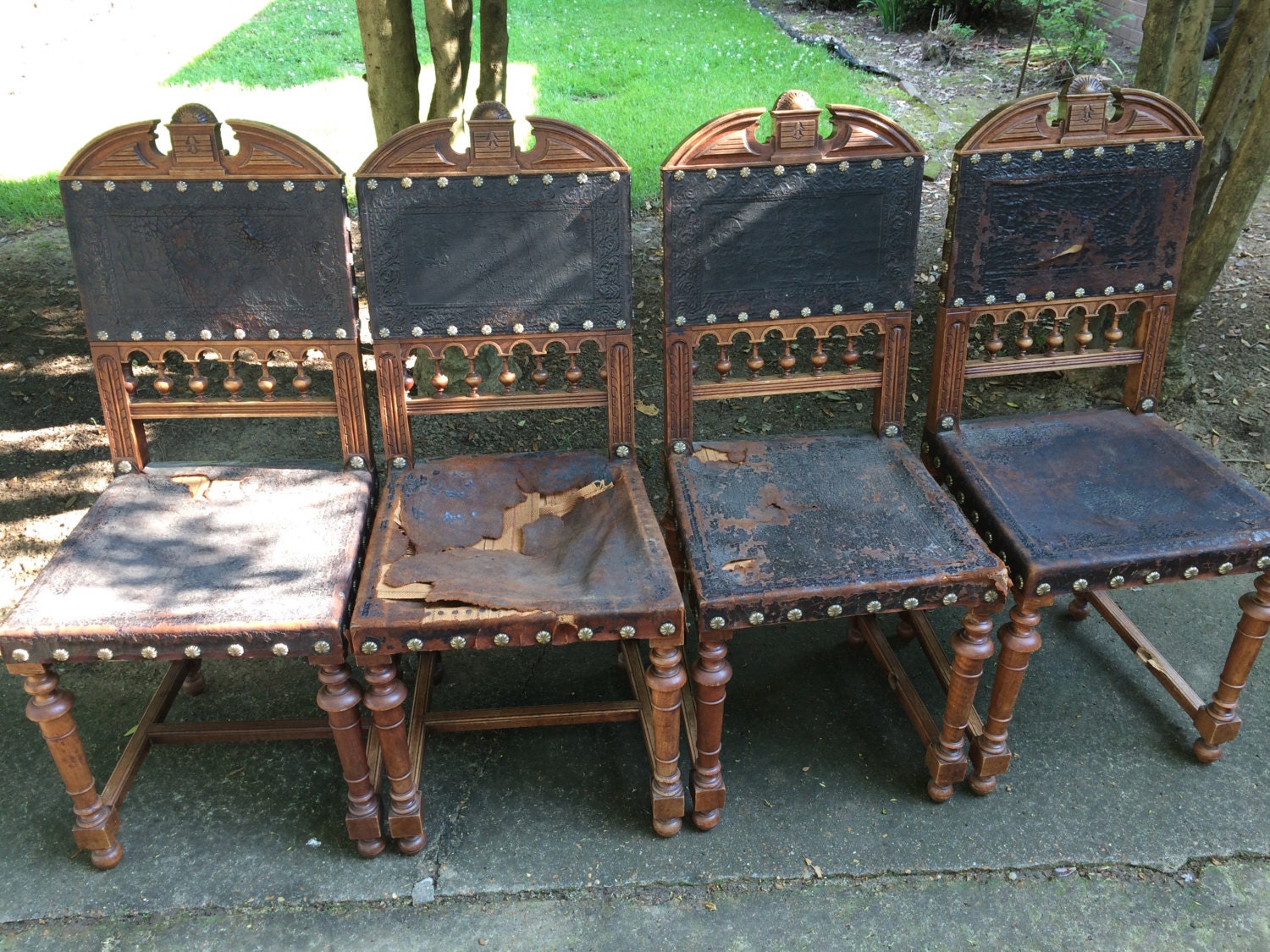 Antique French Dining Chairs Set Of 4 French Renaissance Chairs   Il Fullxfull.785447582 Fy06 