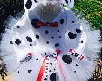 Posh Puppy Darling Dalmation Halloween Costume