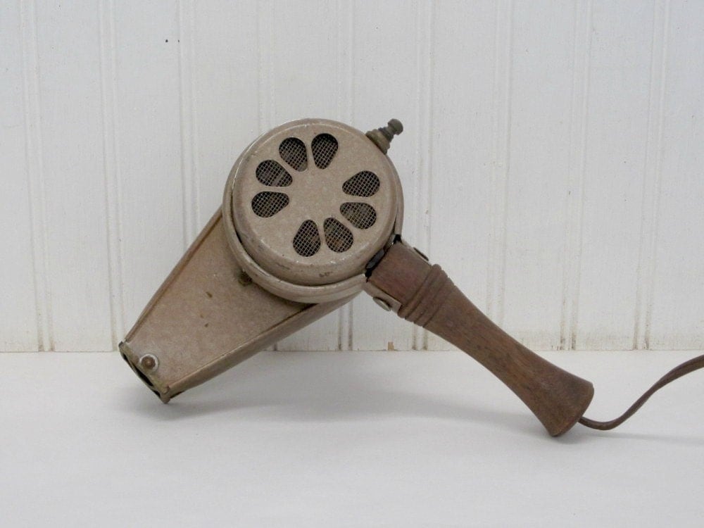 Vintage Dominion Hand Held Hair Dryer Bathroom Salon Beauty