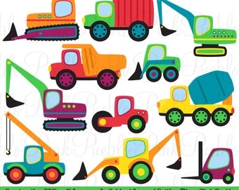 Transportation and Construction SVG Cutting Templates - Commercial and Personal Use