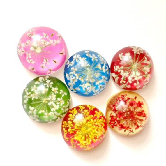 Items similar to 10pcs Handmade 20mm Transparent Resin ...