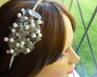 Tiara: Princess Grace style traditional tiara with by violetsparks